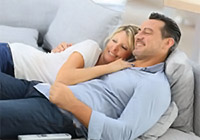 couple relaxing