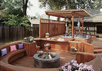 outdoor deck